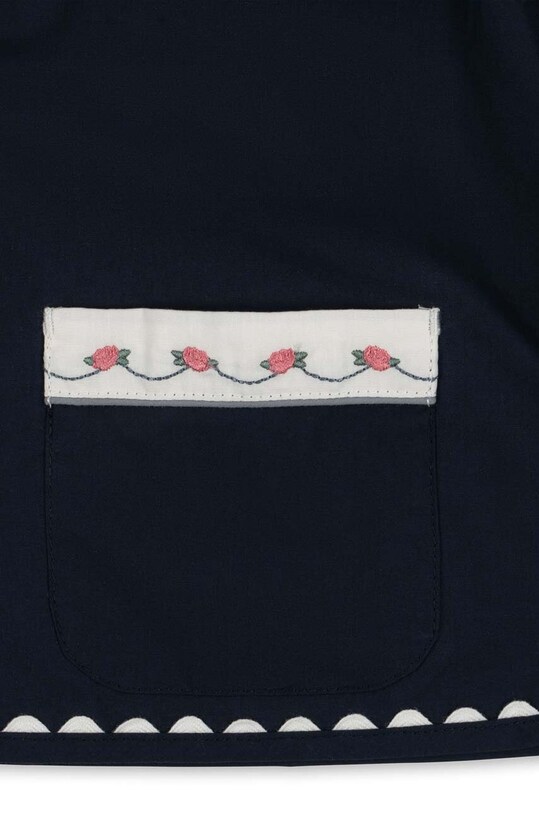Konges Sløjd bluza de bumbac pentru copii KS100422 bleumarin