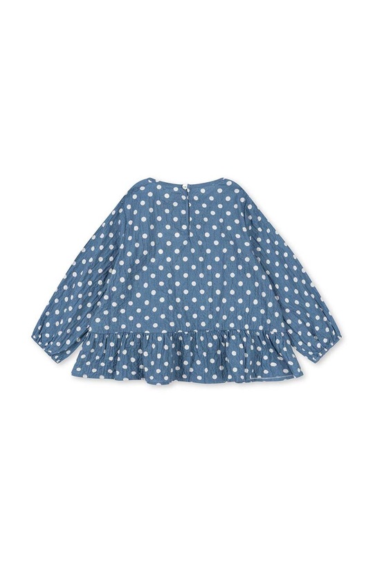 Fete Konges Sløjd bluza de bumbac pentru copii KS100562 albastru