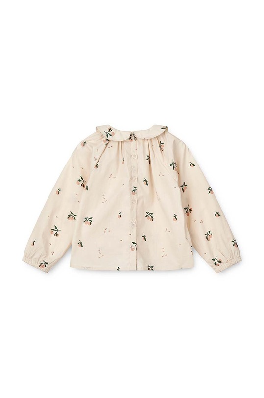 Detská bavlnená blúzka Liewood Rhea Printed Top LW19037 ružová SS24