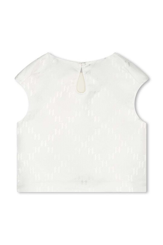 Дитяча блузка Karl Lagerfeld Z30117.114.150 бежевий SS24