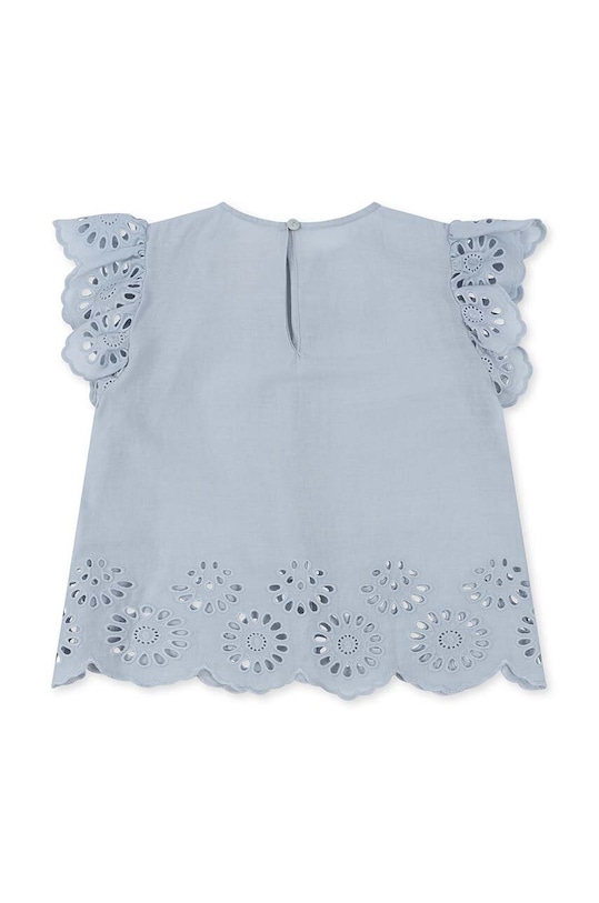 Παιδική βαμβακερή μπλούζα Konges Sløjd KS101021 μπλε SS24