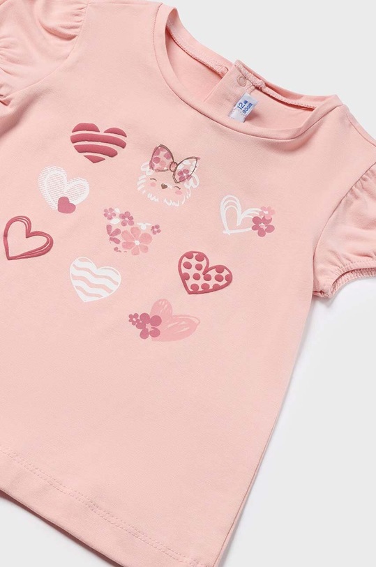 Dziewczynka Mayoral bluzka niemowlęca 1007.4G.Baby.PPYH różowy