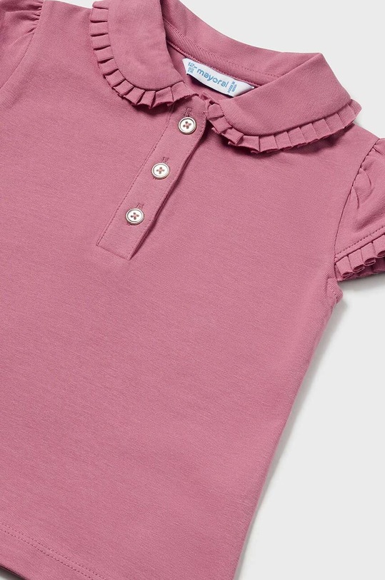 DÍVKA Dětské polo Mayoral 1101.4F.Baby.PPYH růžová