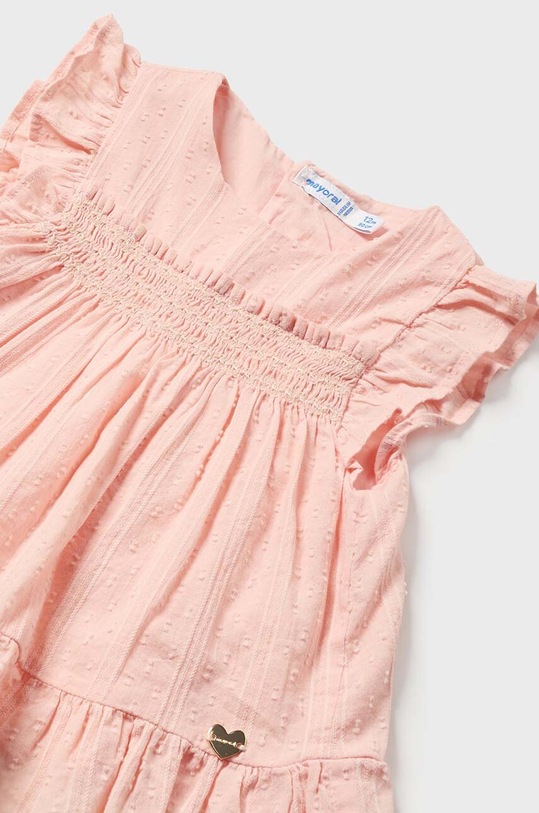 DÍVKA Dětská bavlněná halenka Mayoral 1102.4F.Baby.PPYH růžová