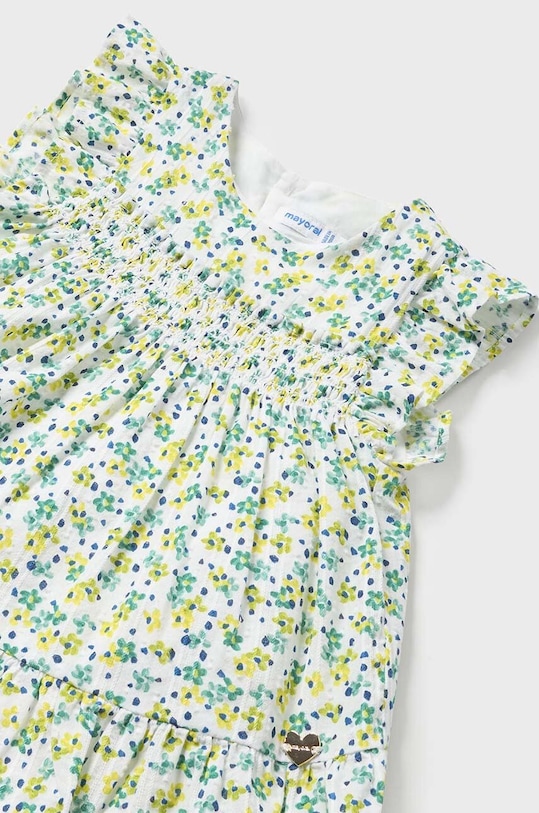 Момиче Бебешка памучна блуза Mayoral 1102.4F.Baby.PPYH тюркоазен