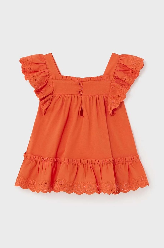 Mayoral bluza bebe 1197.4H.Baby.PPYH portocaliu SS24