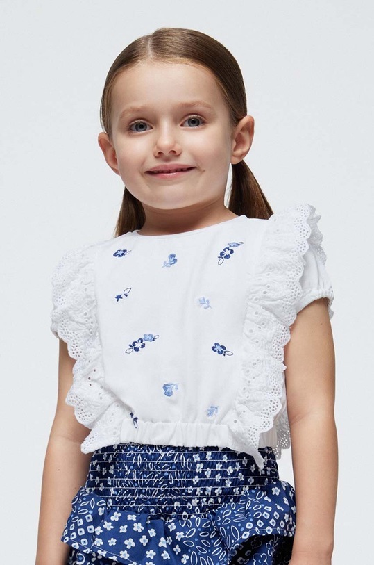 Παιδικό μπλουζάκι Mayoral στρογγυλό μπλε 3088.6H.Mini.PPYH