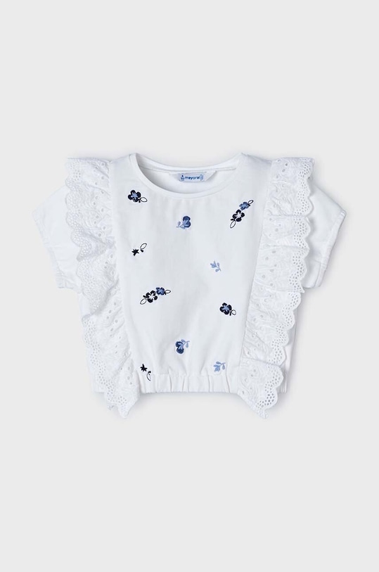 Παιδικό μπλουζάκι Mayoral 3088.6H.Mini.PPYH μπλε SS24