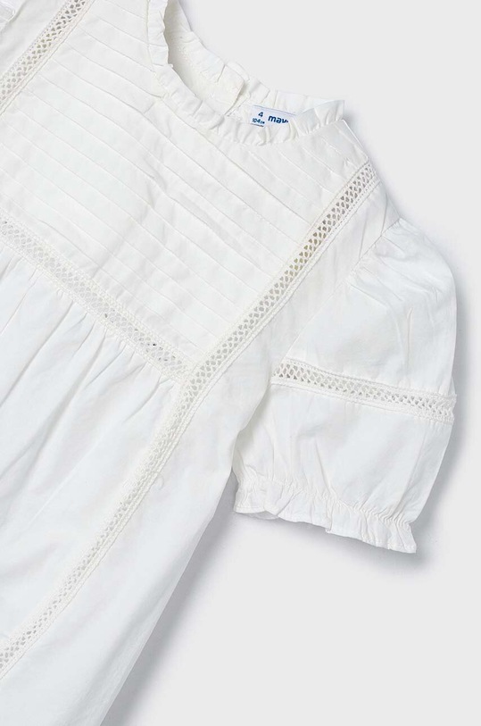 Dětská bavlněná halenka Mayoral béžová 3172.6A.Mini.PPYH