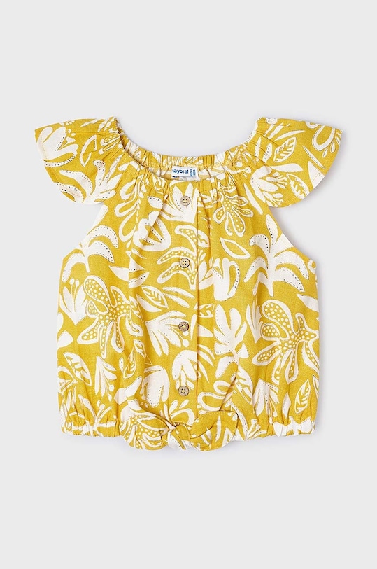 Mayoral bluzka dziecięca 3174.6D.Mini.PPYH żółty SS24