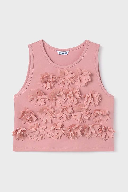 Mayoral bluza copii imprimeu roz 6021.8A.Junior.PPYH