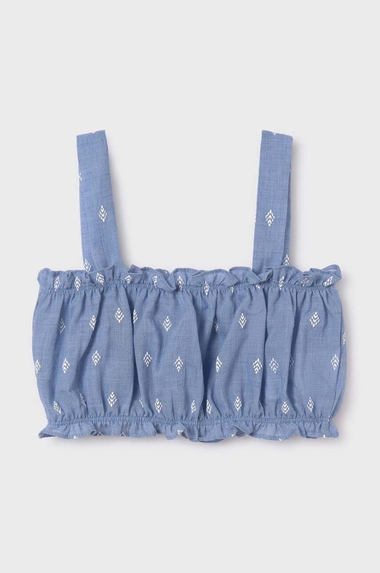 Μπλούζα + παιδικό πουκάμισο Mayoral μπλε 6105.8D.Junior.PPYH