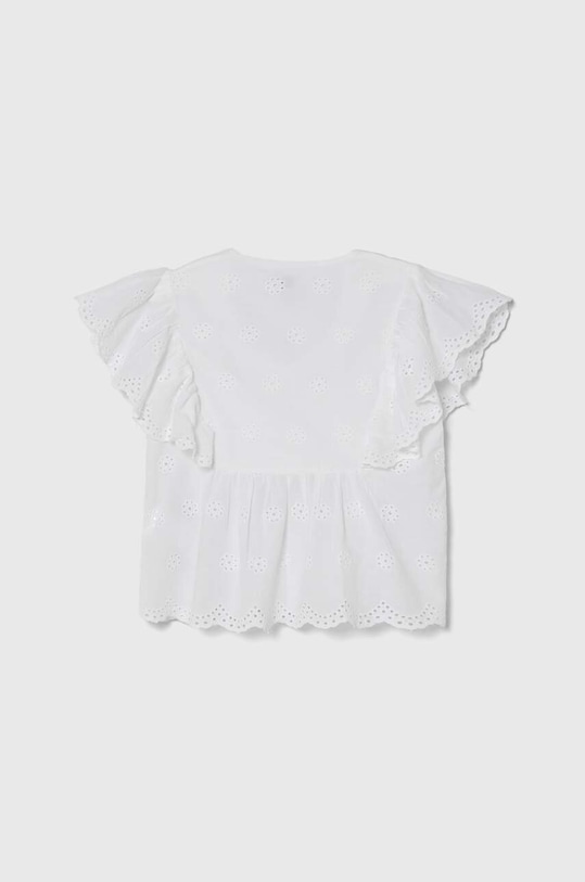 Дитяча бавовняна блузка Pepe Jeans OMAIRA PG301676 білий SS24