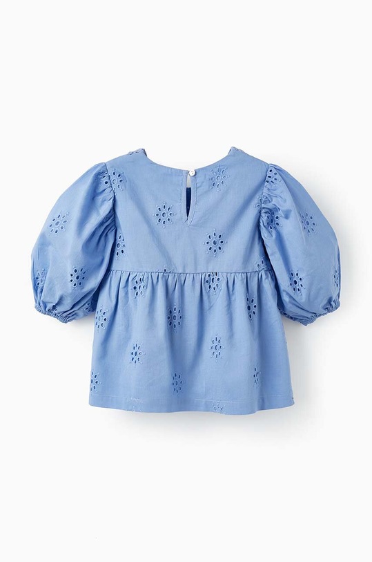 Κοριτσίστικα Παιδική βαμβακερή μπλούζα zippy 3105986301 μπλε