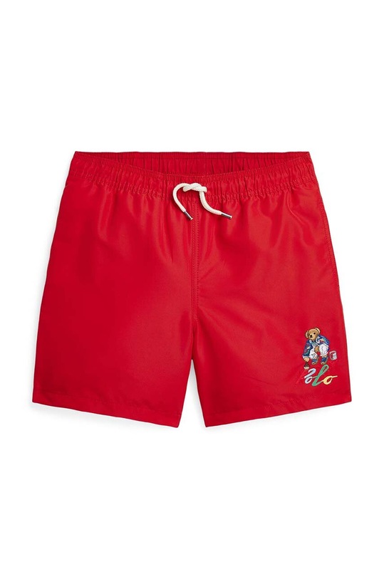 Polo Ralph Lauren pantaloni scurti de baie copii rosu 323926419001