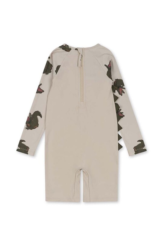Konges Sløjd costum de baie dintr-o bucată pentru bebeluși KS100078 verde SS24