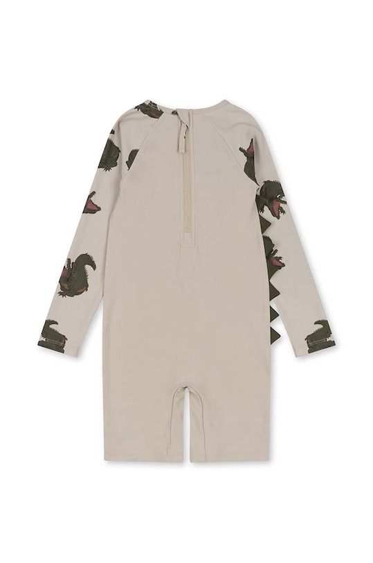 Цял бебешки бански Konges Sløjd KS100078 зелен SS24