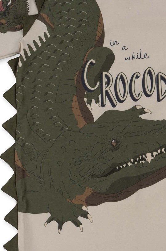 Цял бебешки бански Konges Sløjd зелен KS100078