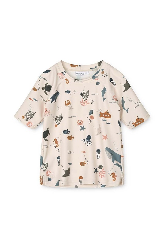 Liewood t-shirt kąpielowy dziecięcy Noah Printed Shortsleeve Swim Tee Produkt niemowlęcy multicolor LW17548