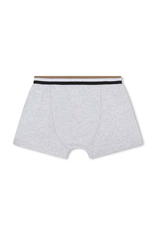 BOSS bokserki dziecięce 2-pack J50973. szary SS24