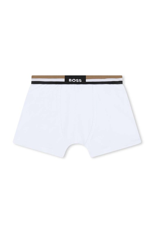 Chłopiec BOSS bokserki dziecięce 2-pack J50973. szary