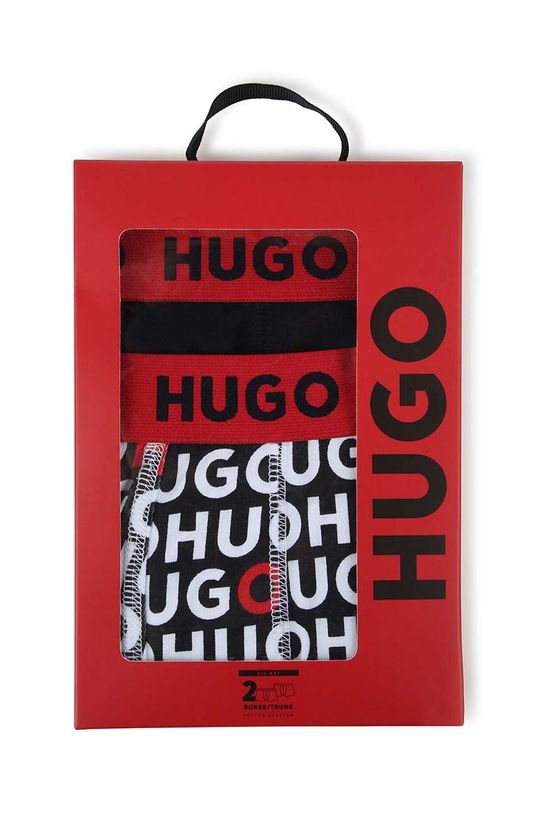 Αγορίστικα Παιδικά μποξεράκια HUGO 2-pack G00124. μαύρο