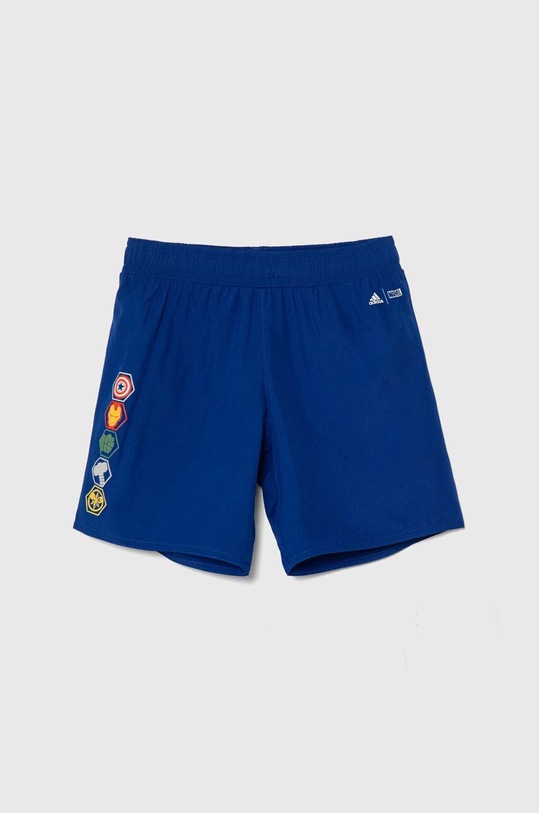 adidas Performance szorty kąpielowe dziecięce Mrvl Av Sho Planet friendly niebieski IT8616