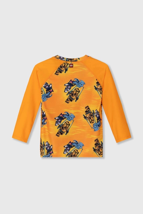 Lego longsleeve kąpielowy dziecięcy 12011189 pomarańczowy SS24