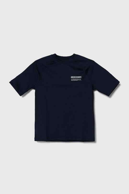 Abercrombie & Fitch t-shirt kąpielowy dziecięcy granatowy KI233.4070