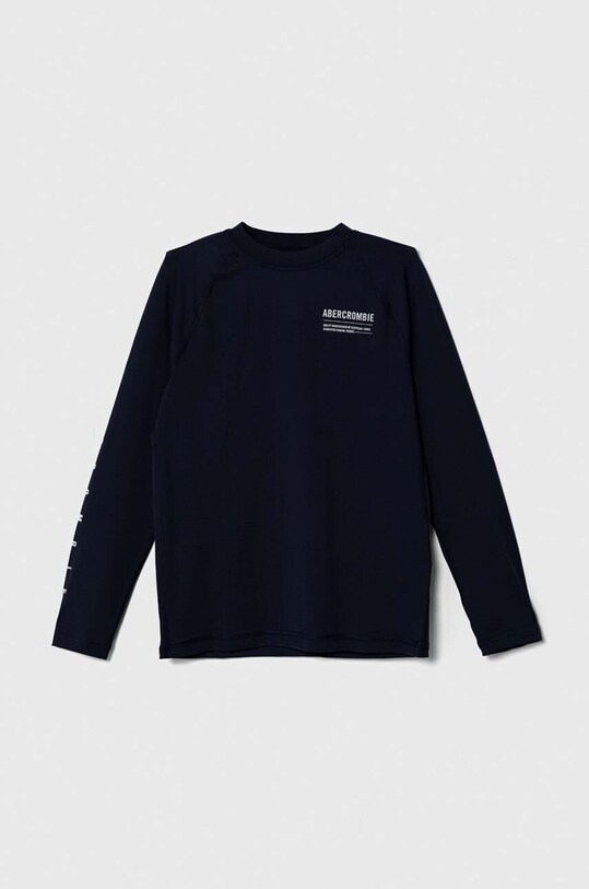 Abercrombie & Fitch longsleeve de baie pentru copii bleumarin KI233.4080