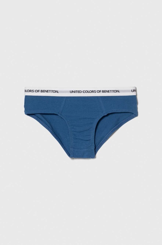 United Colors of Benetton slipy dziecięce 2-pack 3OP80S484.G.Seasonal niebieski AW24