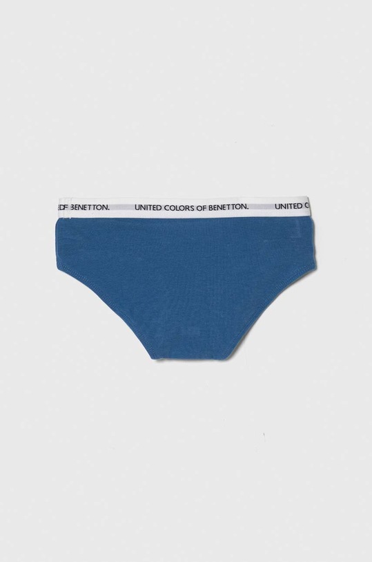 United Colors of Benetton slipy dziecięce 2-pack niebieski 3OP80S484.G.Seasonal
