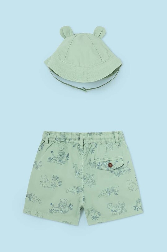 Mayoral szorty kąpielowe niemowlęce 1249.3F.Baby.PPYH zielony SS24