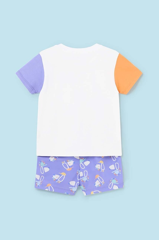 Mayoral komplet kąpielowy niemowlęcy 1650.3N.Baby.PPYH fioletowy SS24