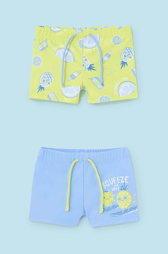 Βρεφικά μαγιό Mayoral 2-pack εμπριμέ πράσινο 1659.3L.Kapielowki.PPYH