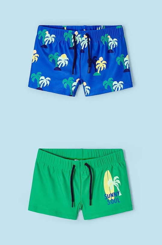 Παιδικό μαγιό Mayoral 2-pack εμπριμέ μπλε 3611.5E.Mini.PPYH