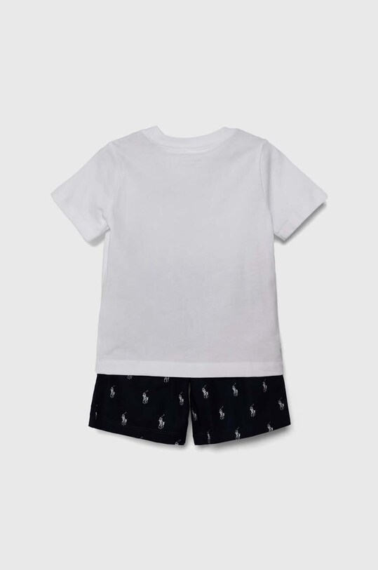 Polo Ralph Lauren pijamale de bumbac pentru copii 8P0141 bleumarin AA00