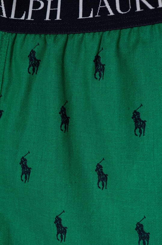 Дитяча бавовняна піжама Polo Ralph Lauren зелений 8P0141