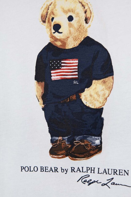 Chłopiec Polo Ralph Lauren piżama bawełniana dziecięca 8P0142 niebieski