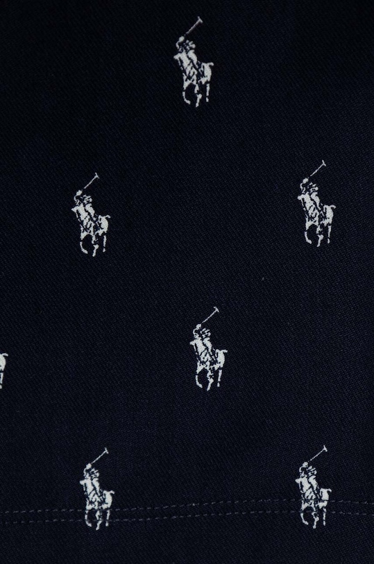 Polo Ralph Lauren set de pijama de bumbac pentru copii bleumarin 9P0141