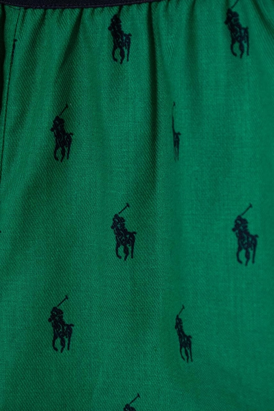 Polo Ralph Lauren piżama bawełniana dziecięca zielony 9P0141