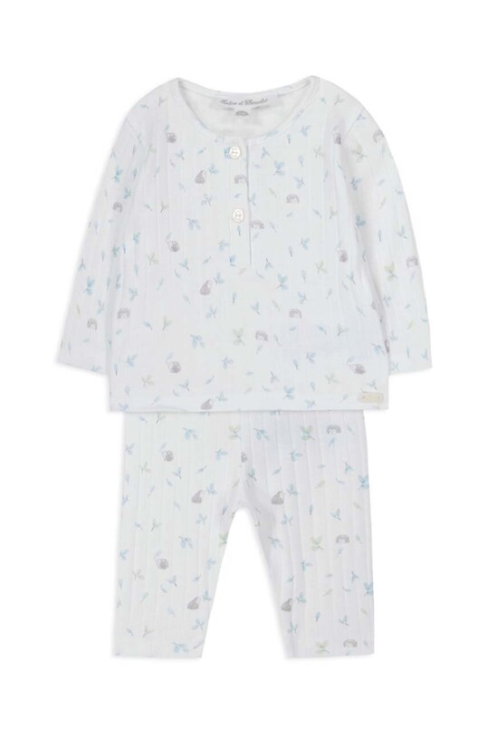 Tartine et Chocolat pijamale de bumbac pentru copii TY54130.80.86 alb SS24