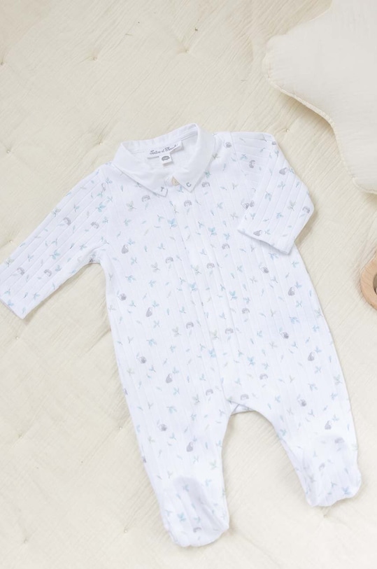 Хлопковый комбинезон для младенцев Tartine et Chocolat комплект белый TY54050.49.74