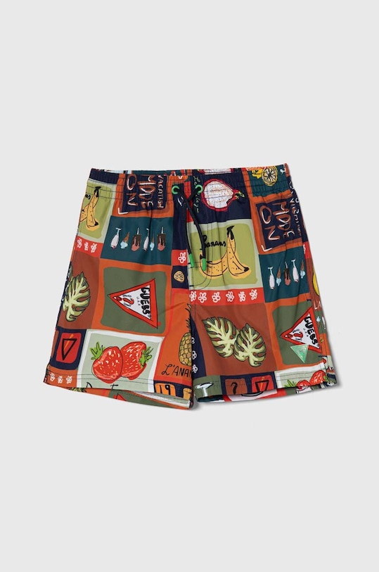 Dětské plavkové šortky Guess Kojenecký výrobek vícebarevná L4GZ05.WG2A2.PPYH