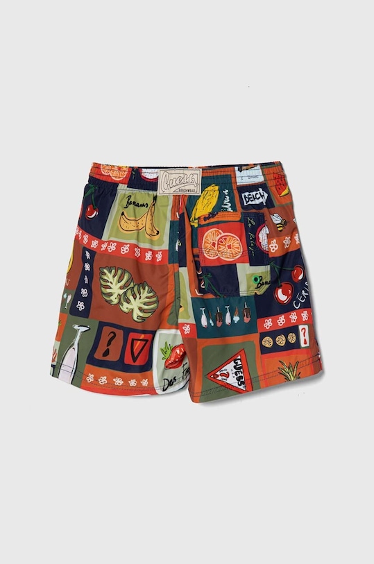 Dětské plavkové šortky Guess L4GZ05.WG2A2.PPYH vícebarevná SS24