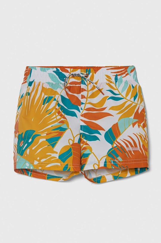 Dječje kratke hlače za kupanje Pepe Jeans LEAF SWIMSHORT Planet friendly zlatna PBB10327