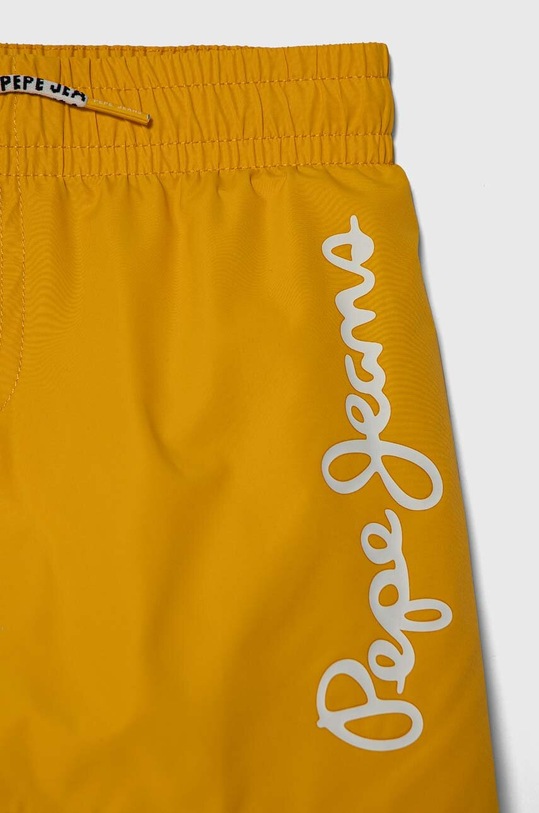 Chłopiec Pepe Jeans szorty kąpielowe dziecięce LOGO SWIMSHORT PBB10329 żółty