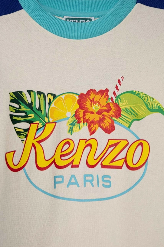 Хлопчик Дитяча бавовняна кофта Kenzo Kids K60410.102.126 блакитний