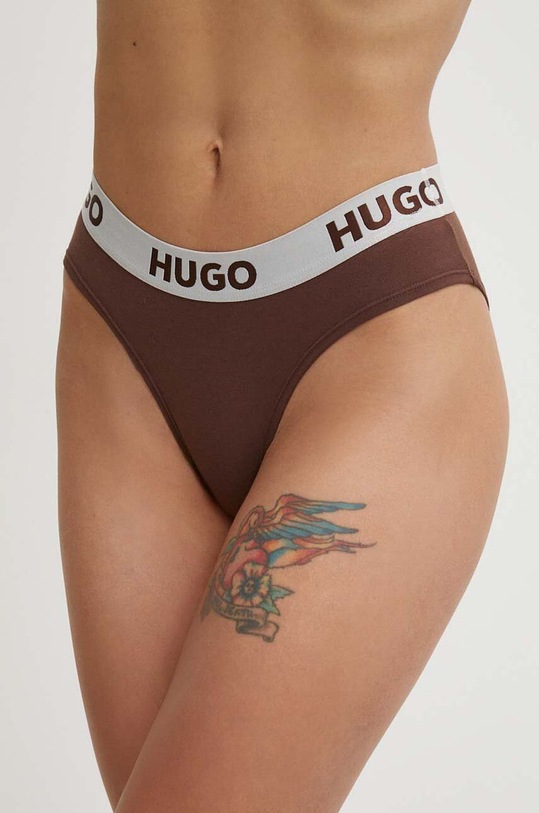 HUGO figi melanż brązowy 50480165