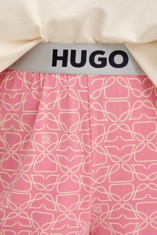HUGO rövid pizsama rózsaszín 50490704